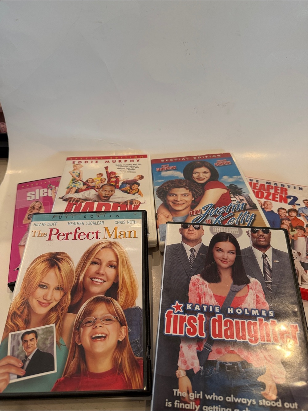 6 Mixed Family & Kids DVD Lot - Untested